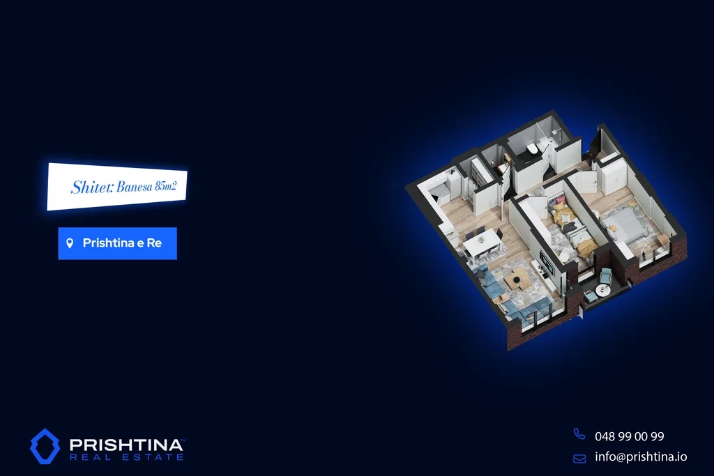 Banese ne #shitje te Prishtina e Re – 1269.91m2 hapësirë banesore