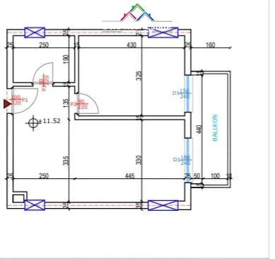 Apartament Ne Shitje 1+1 Ne Qerret (ID BDR36) Kavaje