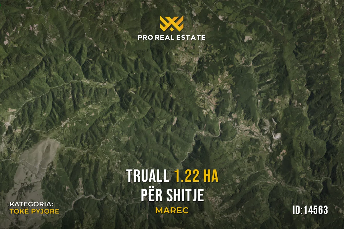 Truall 1.22 Ha për #SHITJE në Marec