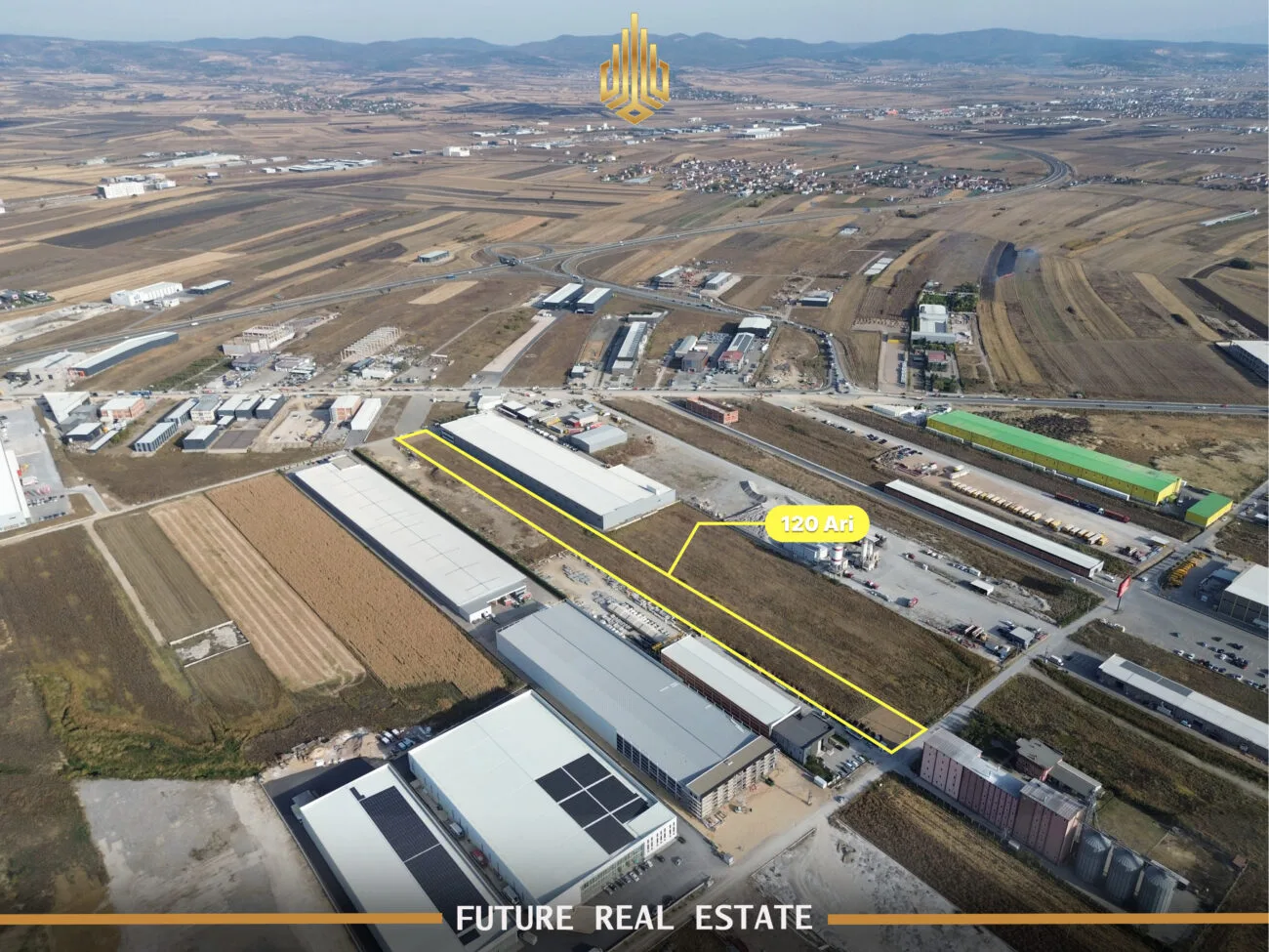 OFERTË EKSKLUZIVE – Tokë në SHITJE – 120 ari – Suhadoll – afër Prishtina Mall.