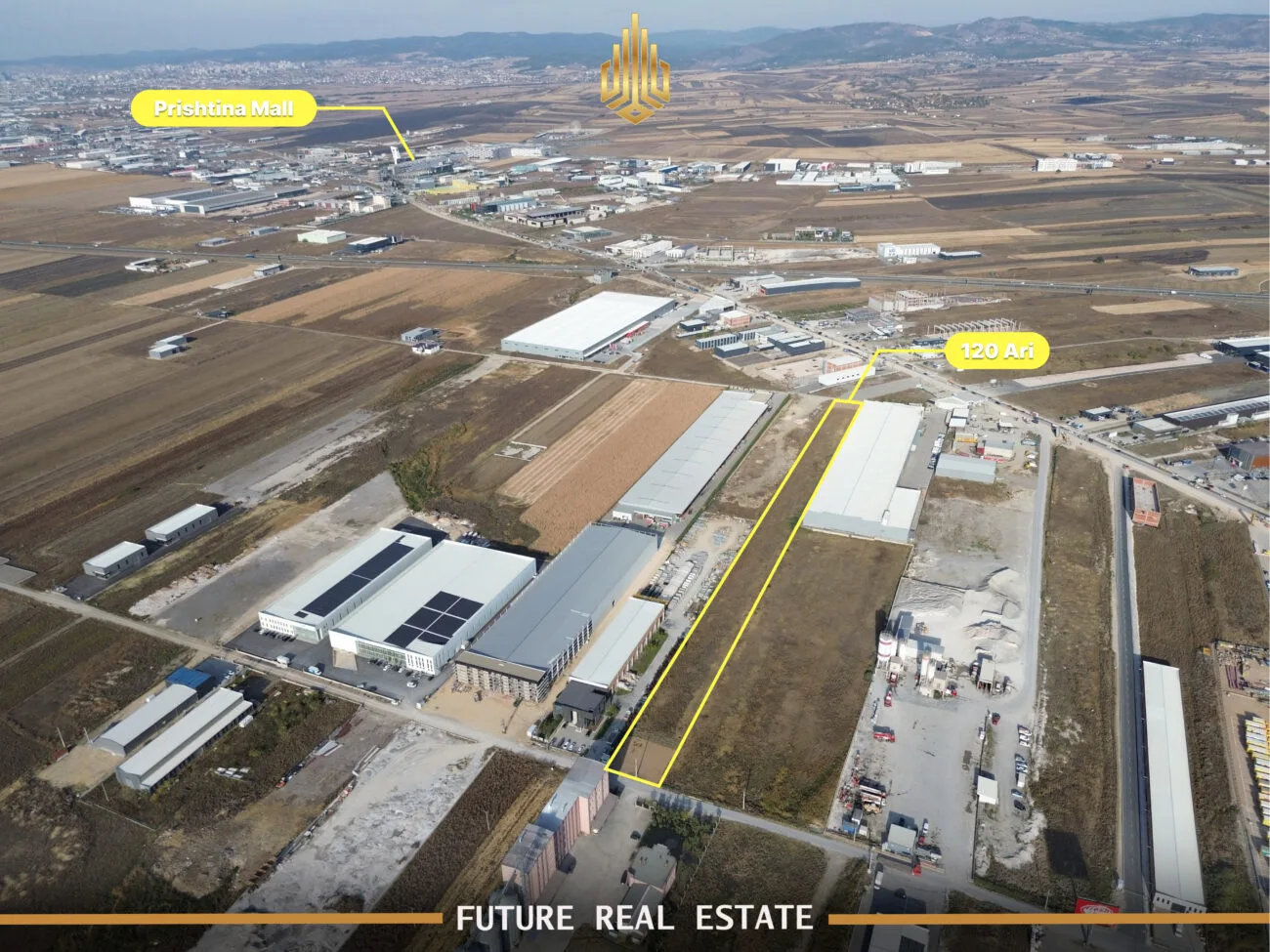 OFERTË EKSKLUZIVE – Tokë në SHITJE – 120 ari – Suhadoll – afër Prishtina Mall.