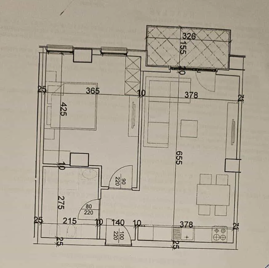 Apartament Ne Shitje 1+1 Tek Kompleksi Aura (ID B110469) Tirane
