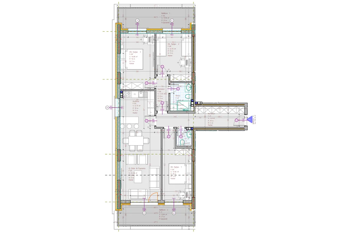 Banesë 136.16m² për #SHITJE te Prizren