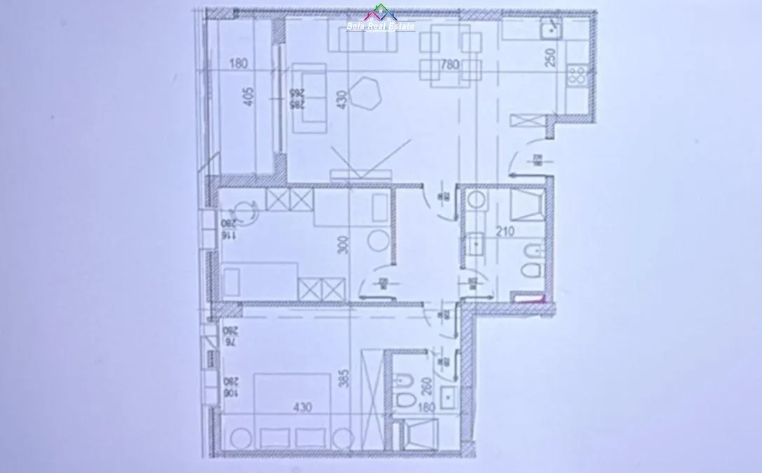 Apartament Ne Shitje 2+1 tek Fusha e Aviacionit (ID B120650) Tirane