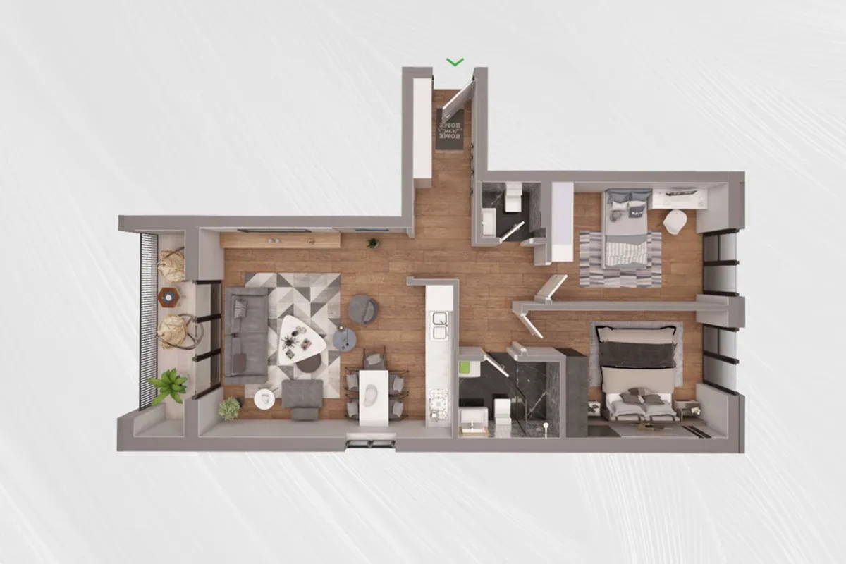 Banesë 89.1m² për #SHITJE te Prishtina e Re