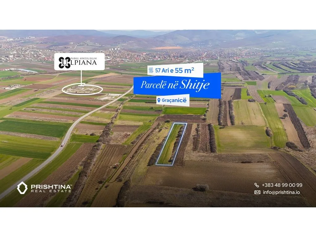 Parcelë për #shitje 57.55 Ari në Graçanicë