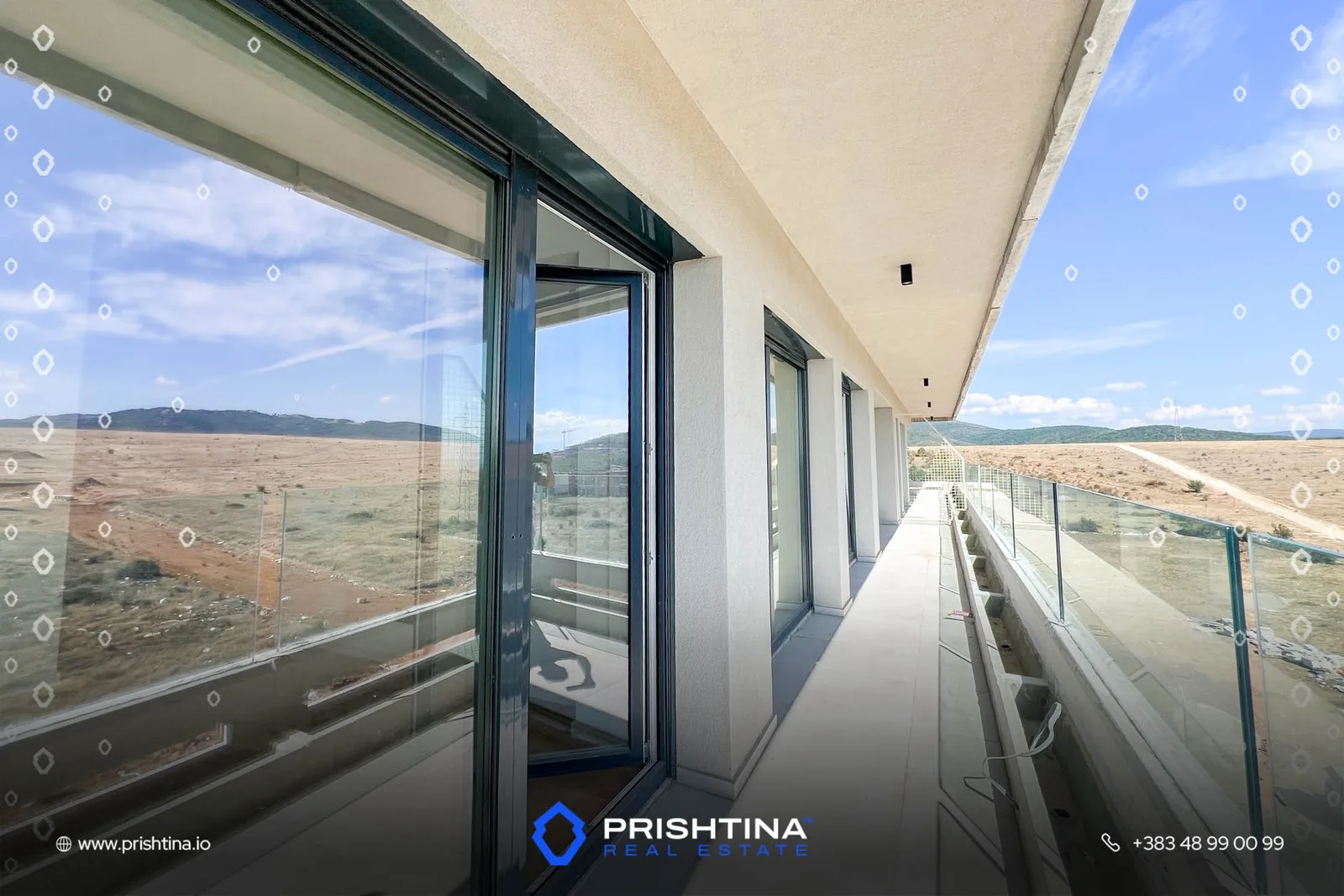 Banesë me qira 124m² + 40m² në Marigona Hill