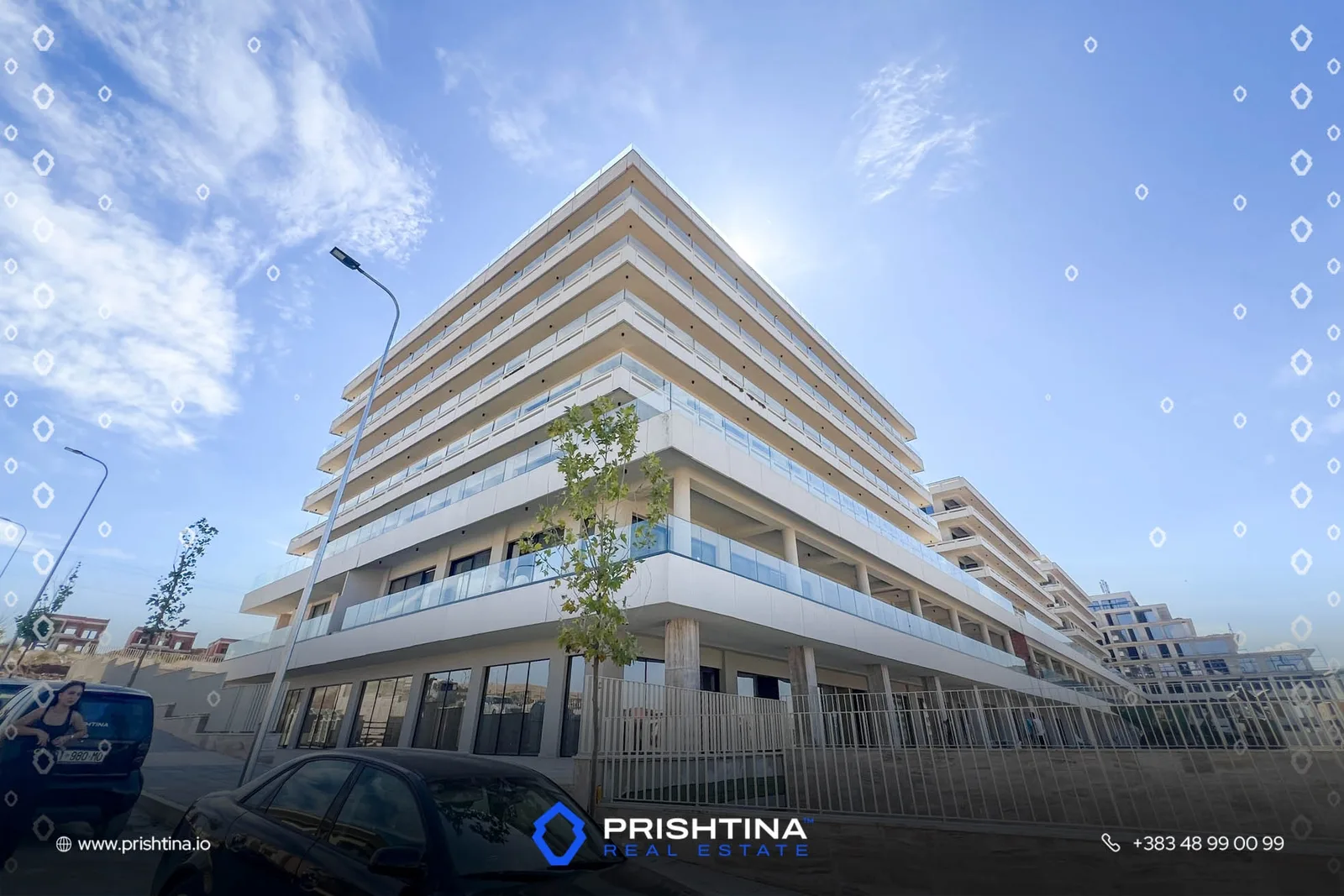 Banesë me qira 124m² + 40m² në Marigona Hill