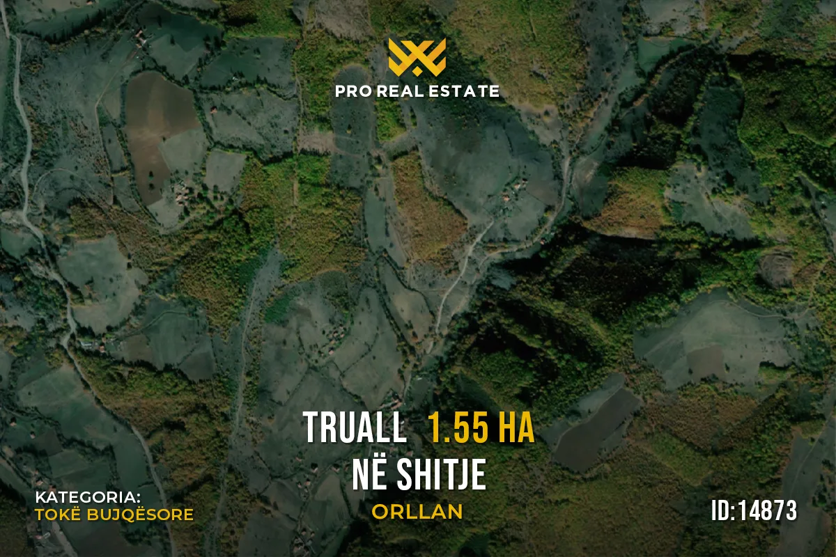 Truall 1.55 Ha për #SHITJE në Orllan