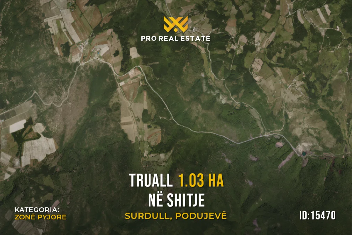 Truall 1.03 Ha për #SHITJE në Surdull