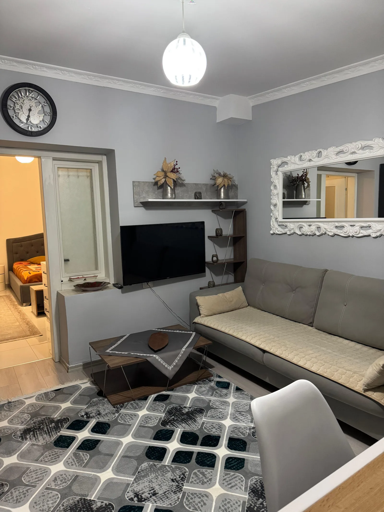 Apartament Me qera 1+1 Tek Rruga e Dibres ( ID B211419) Tirane