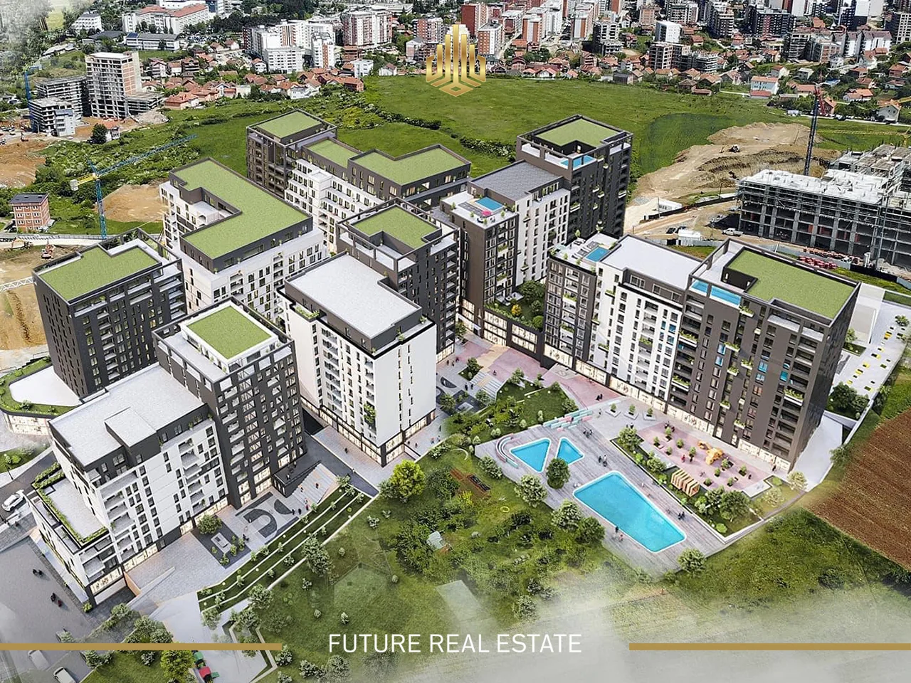 Banesë në SHITJE – 1 dhomë gjumi – Prishtinë – Prishtina e Re.