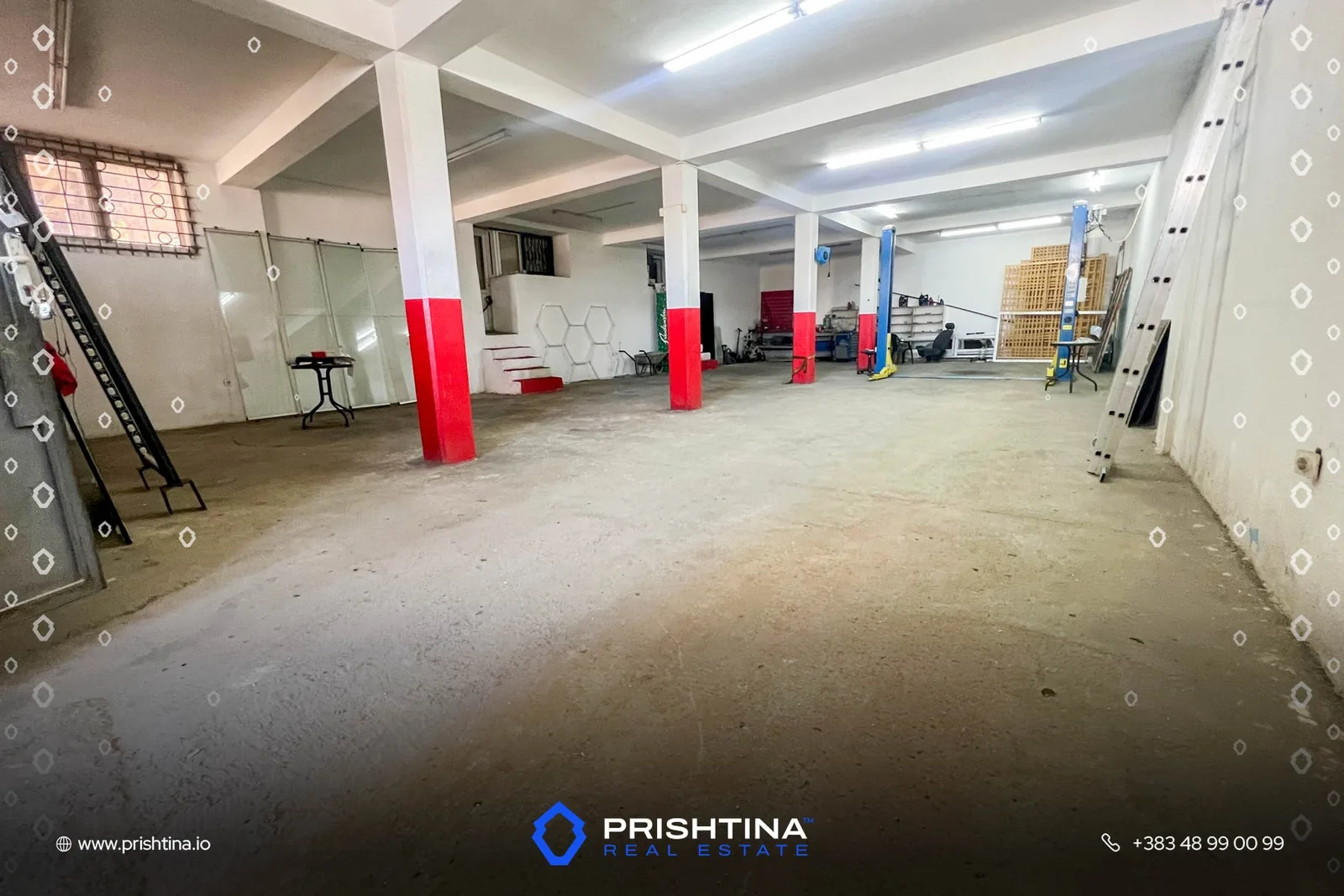 Depo me qira 200m² në Aktash