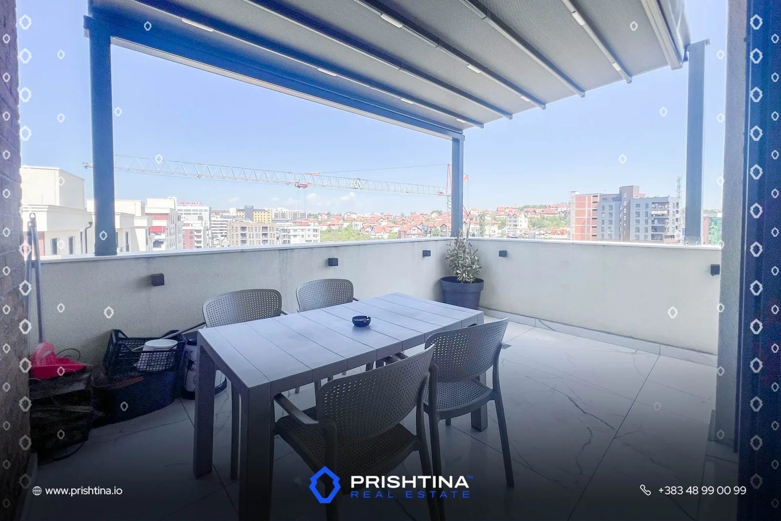 Banesë me qira 120m² + 40m² tarracë në Arbëri