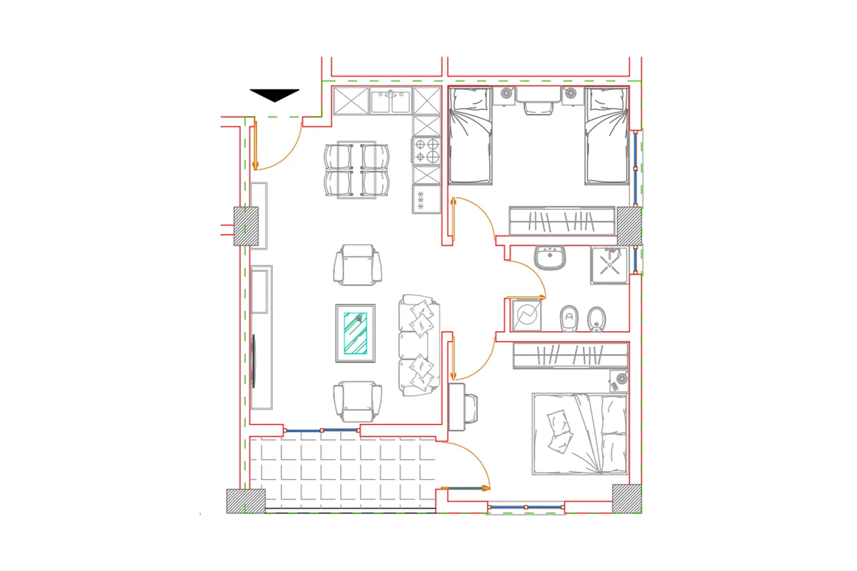 Banesë 73m² për #SHITJE në Golem, Shqipëri