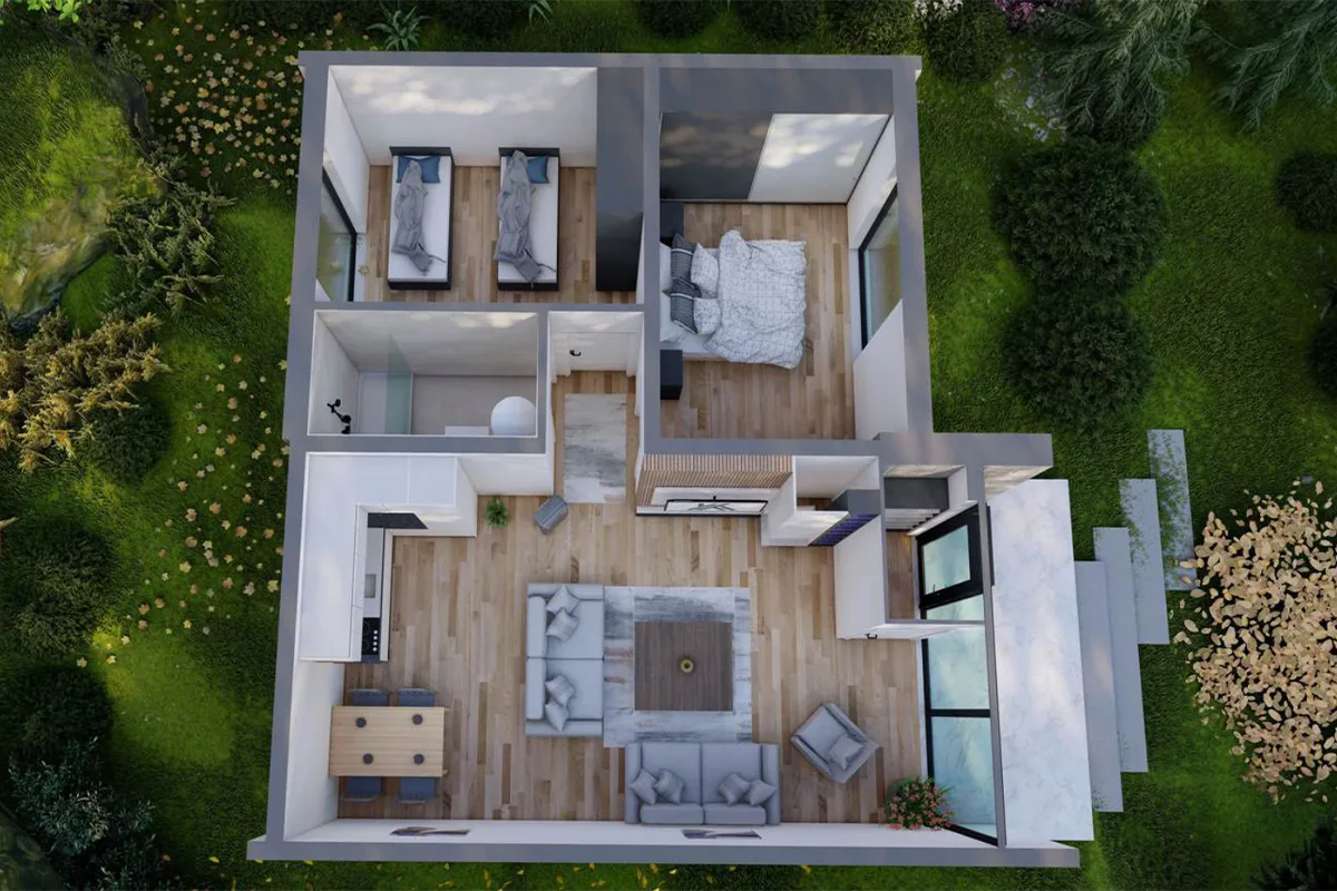 Villë 91.37m² për #SHITJE te Kodra e Artë.