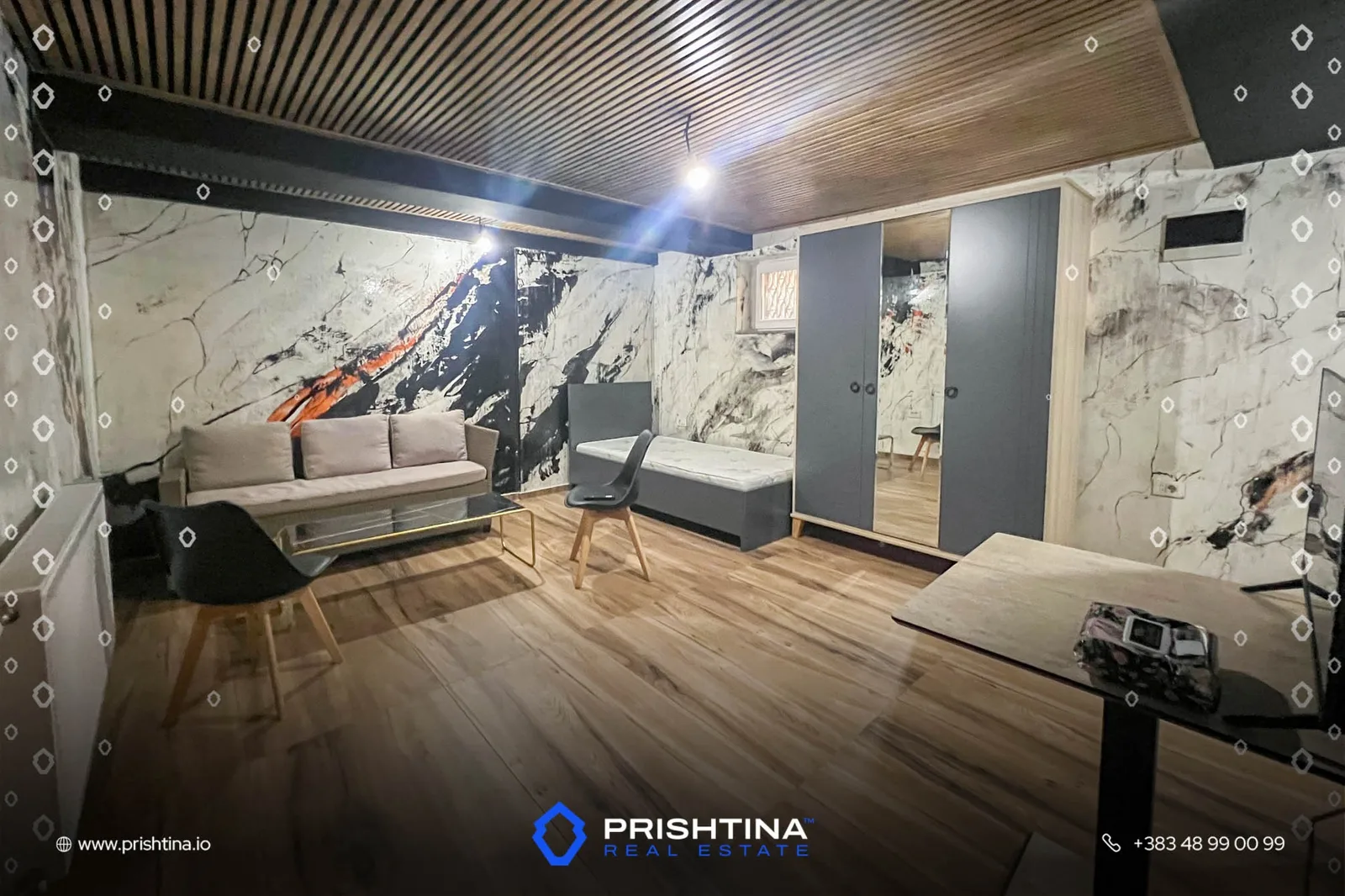 Banesë me qira 40m² në Qendër