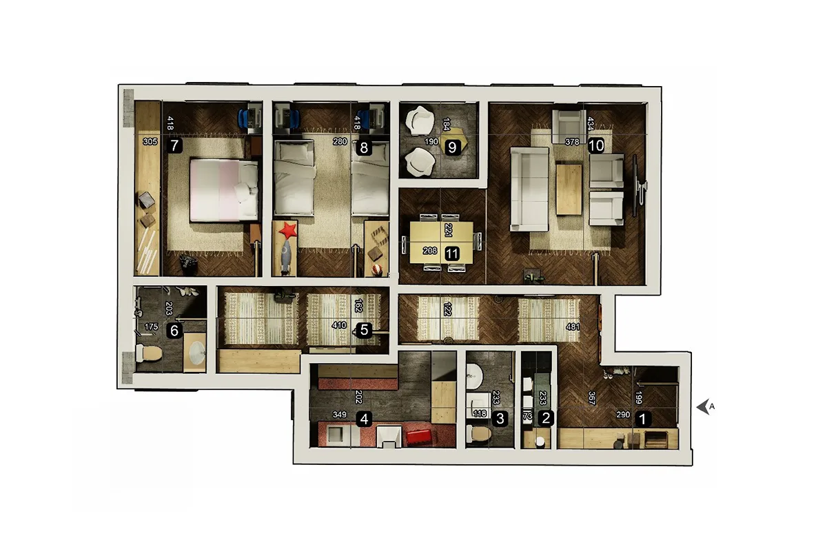 Banesë 102.9m² për #SHITJE te Prishtina e Re.