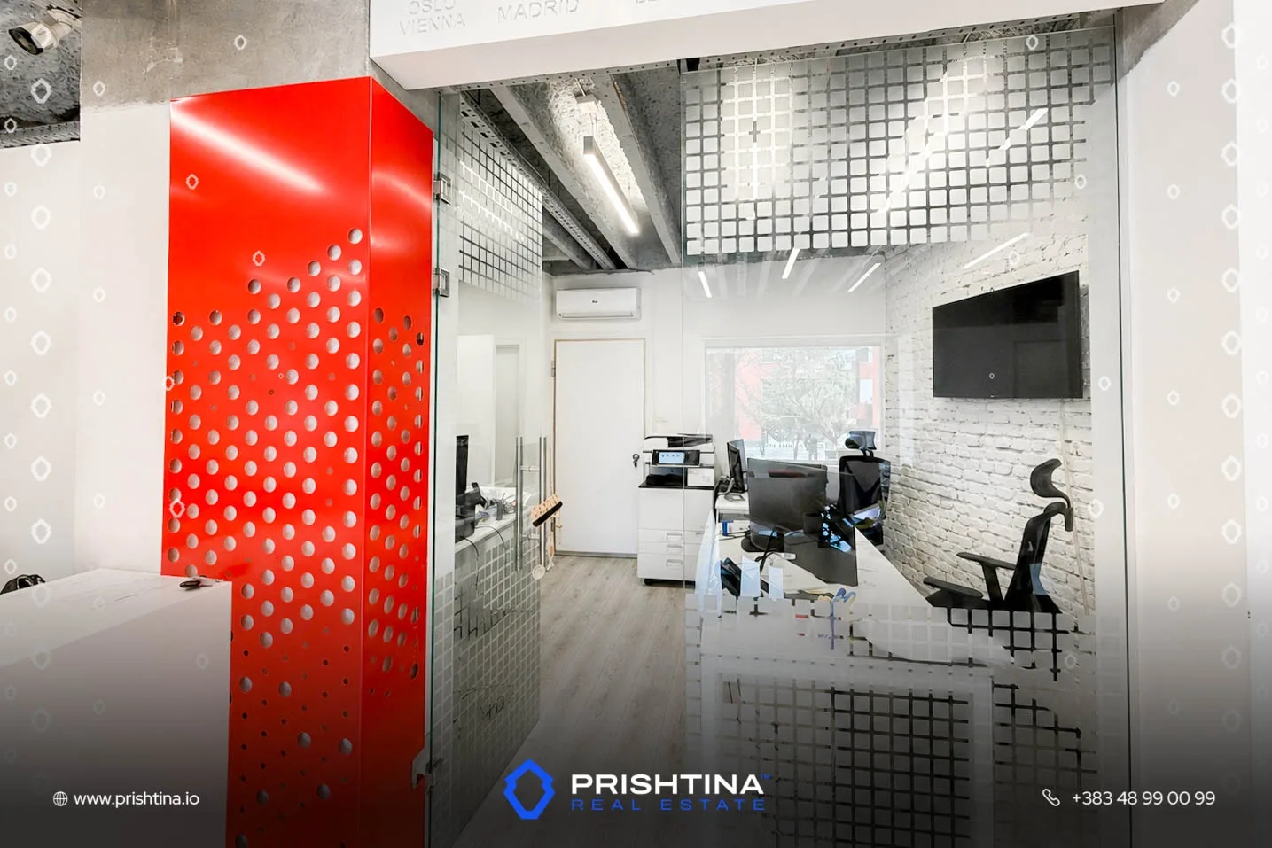 Zyrë me qira 71m² në Pejton