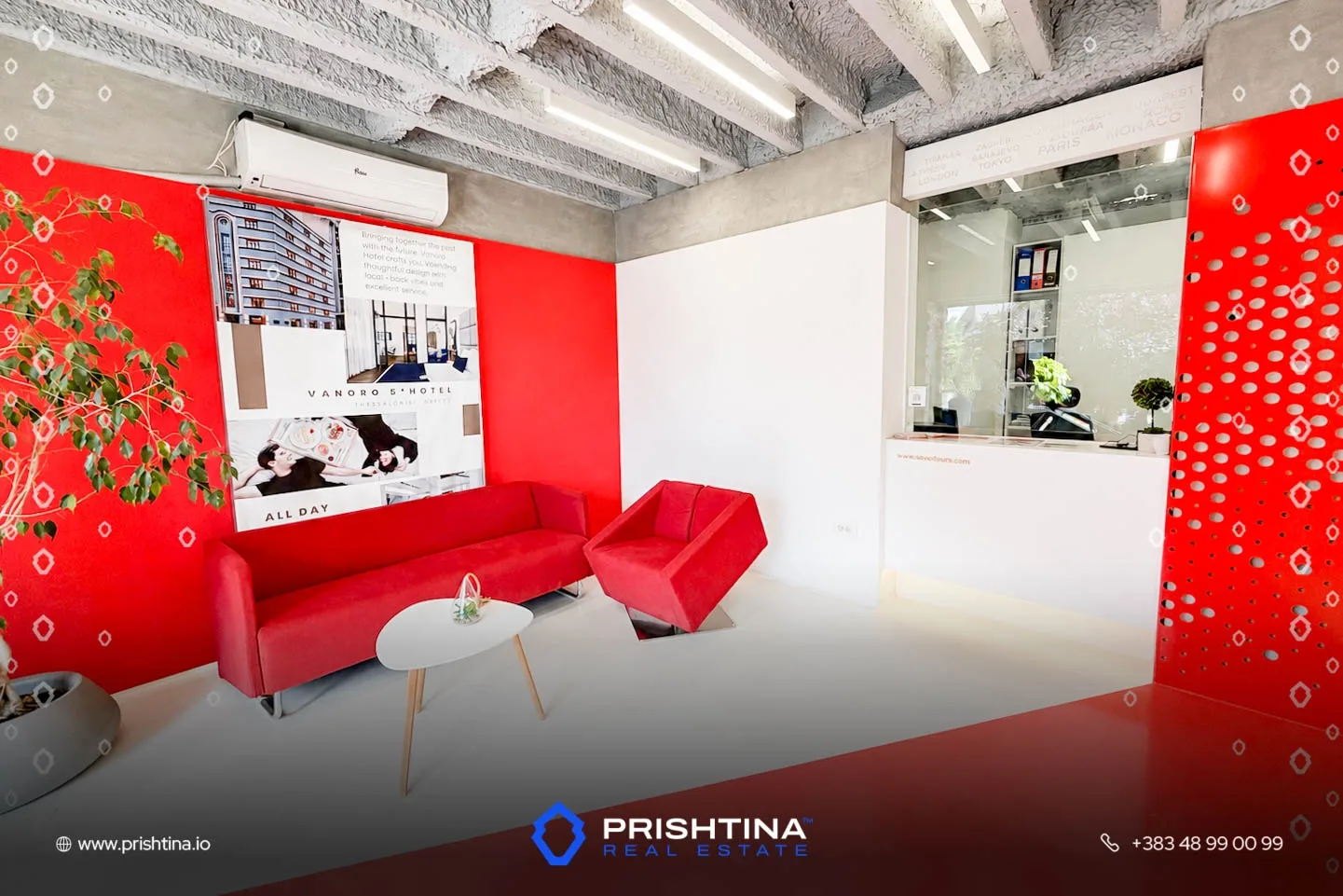 Zyrë me qira 71m² në Pejton