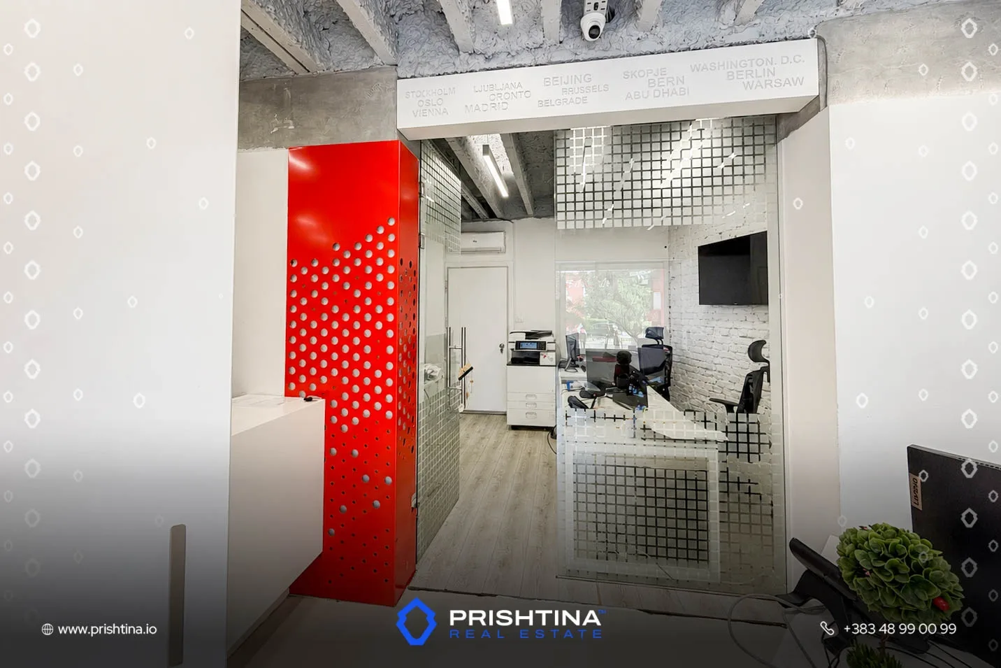 Zyrë me qira 71m² në Pejton