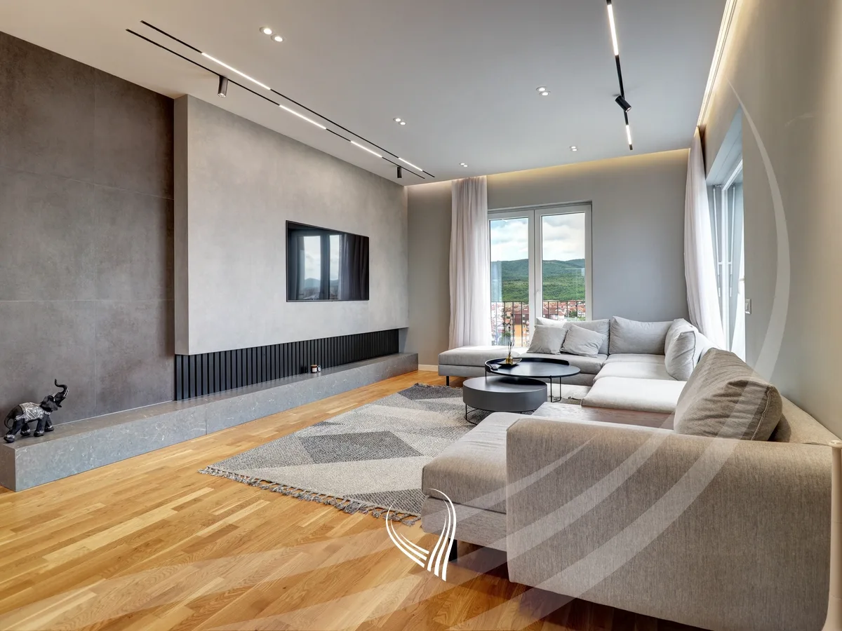 Penthouse me 3 dhoma gjumi me qira në lagjen Velania – Puhiza 3