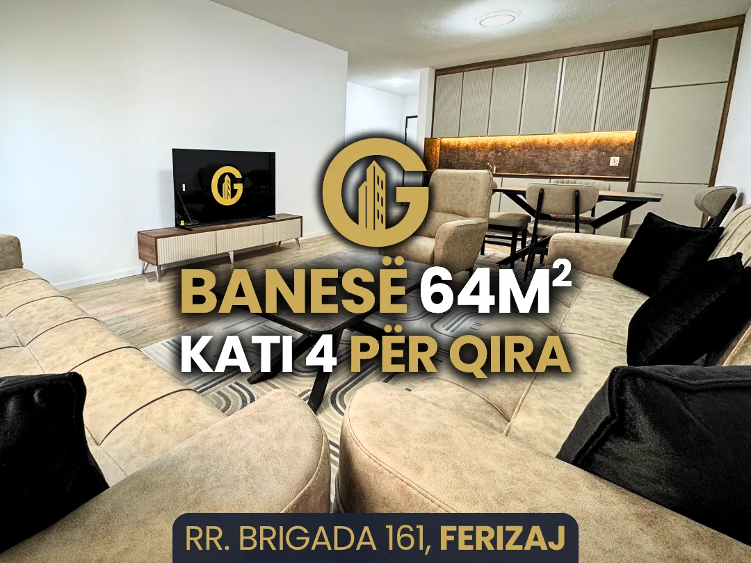 Banesë 64m² për QIRA, Kati 4