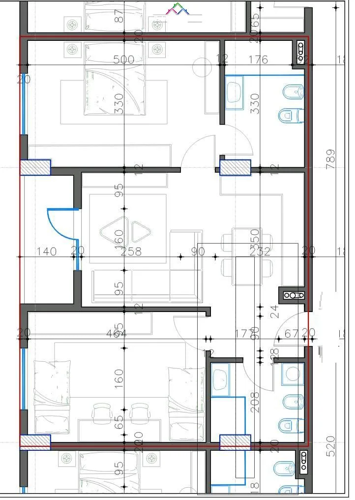 Apartamente Ne Shitje 2+1 Ne Kamez (ID B120653) Tirane