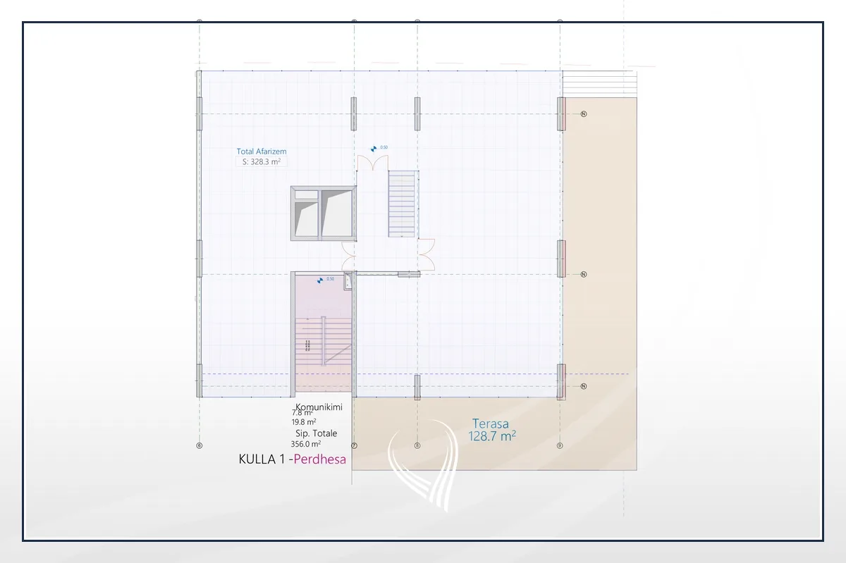 Lokal 328.3m2 me 128.7m2 terasë në shitje në lagjen Prishtina e Re – Prishtina Premium Residence