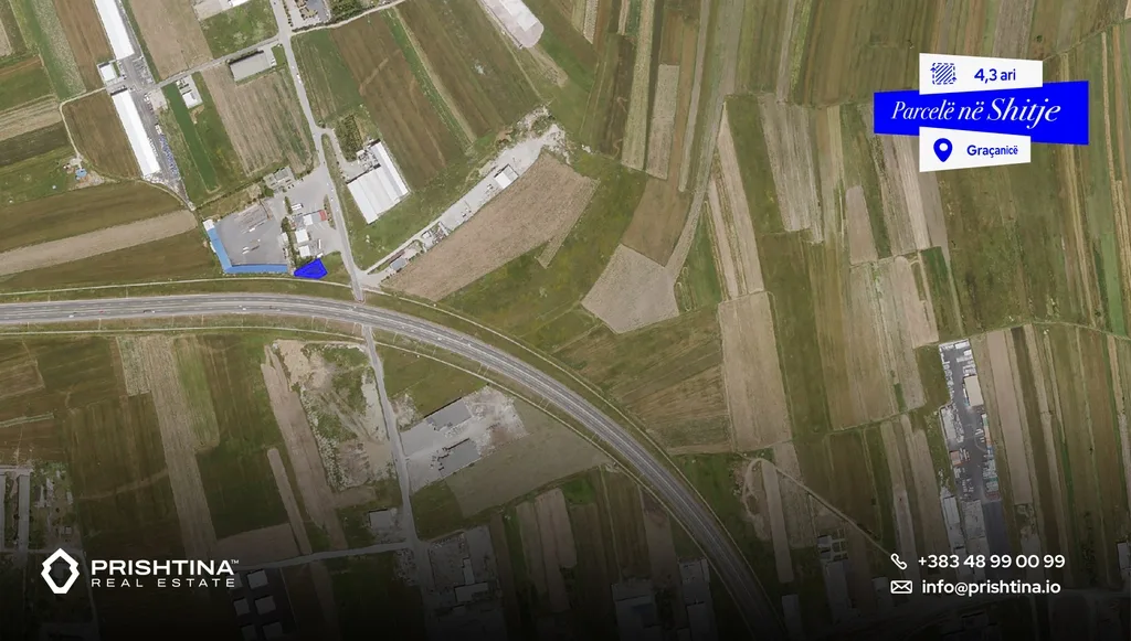Truall ne #shitje ne Graçanicë – 4.35 ari