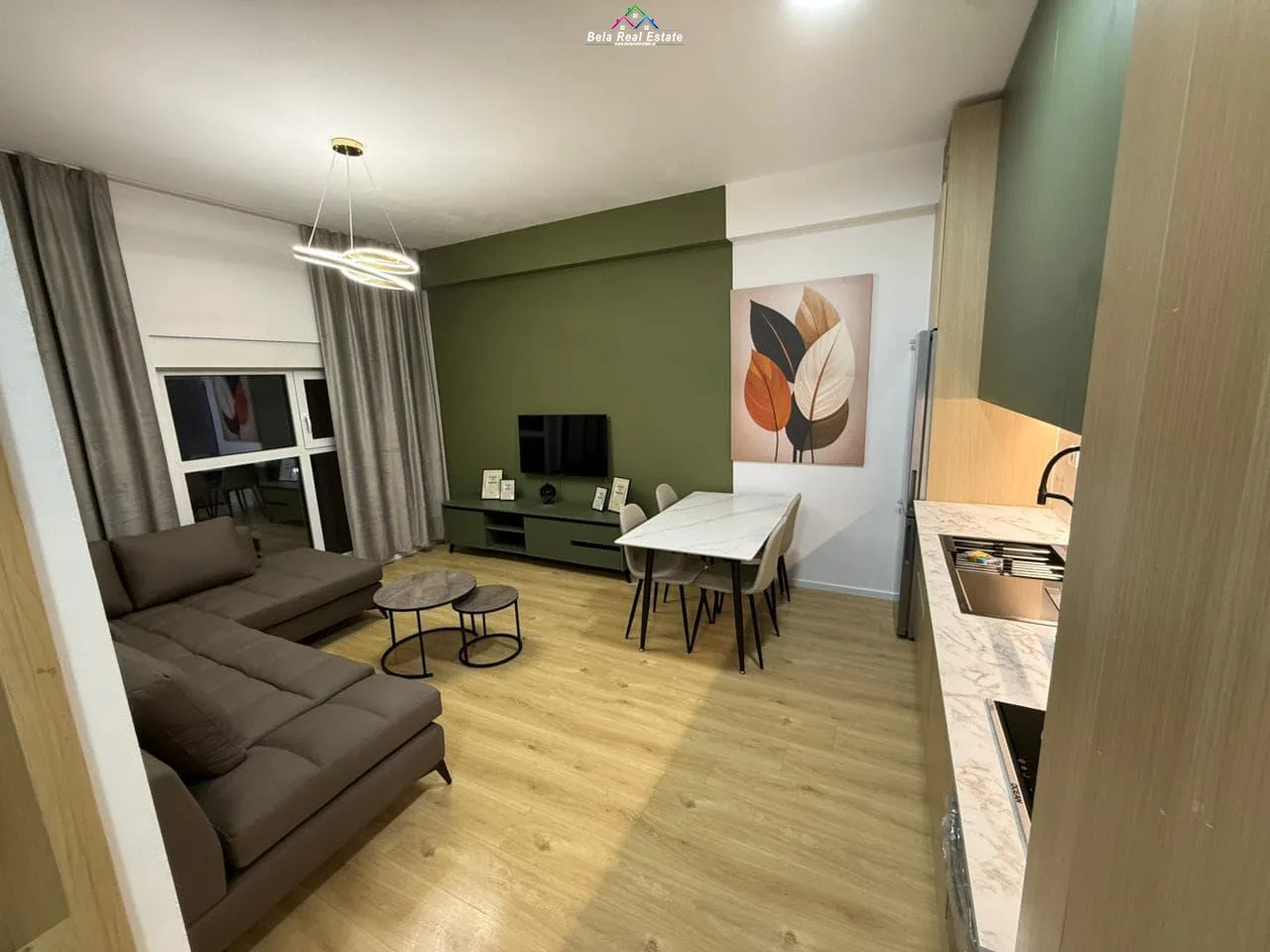 Apartament me Qera 1+1 tek Ali Demi ( ID B2101580) Tirane