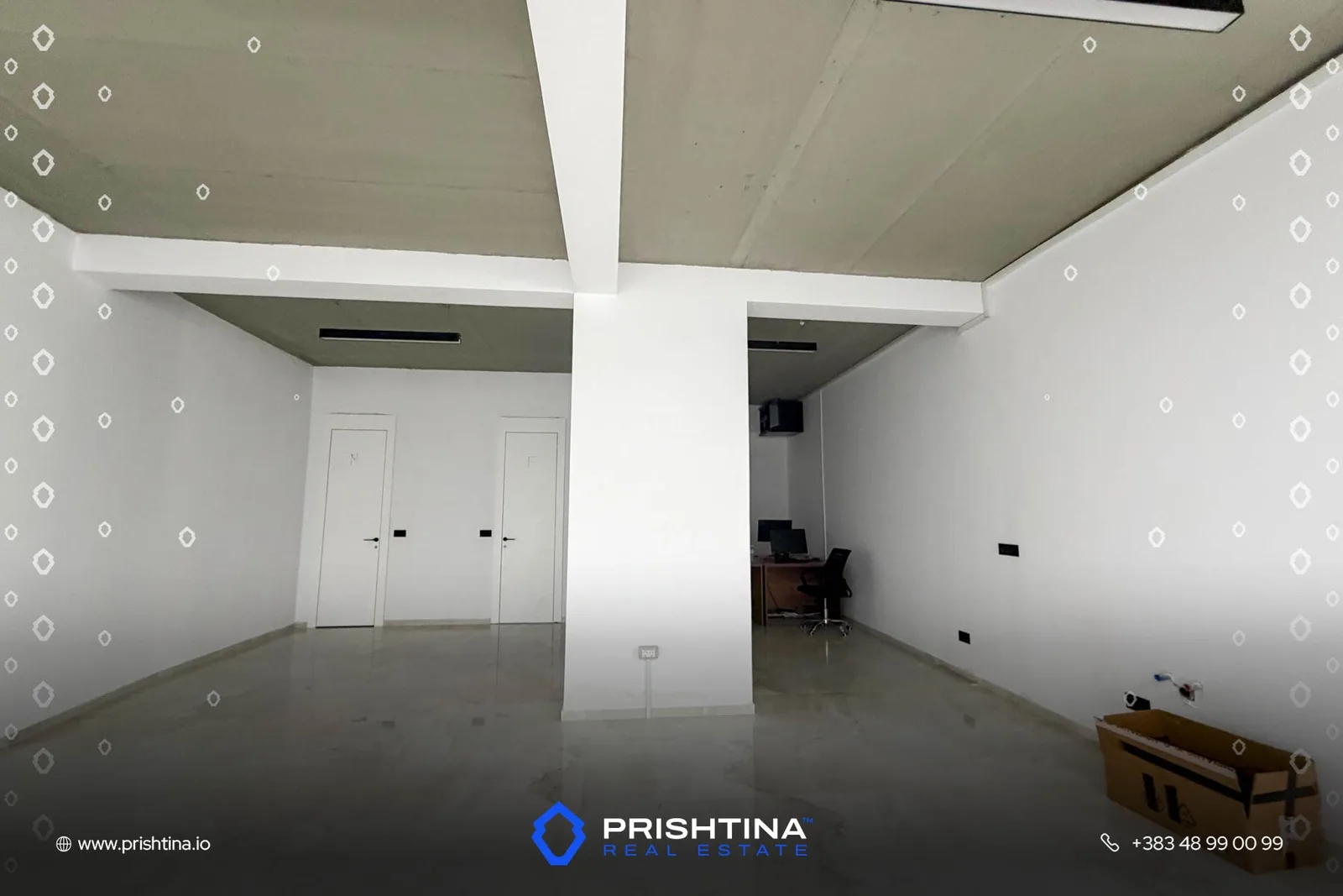 Lokal me qira 202m² në Muharrem Fejza