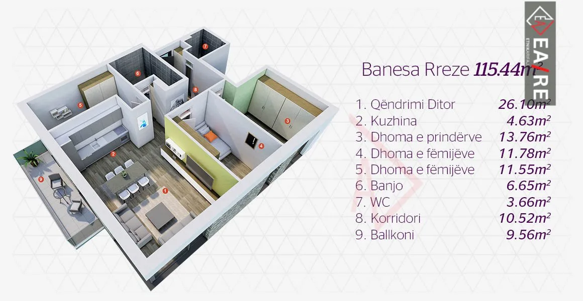 BANESË NË SHITJE NË VETERNIK
