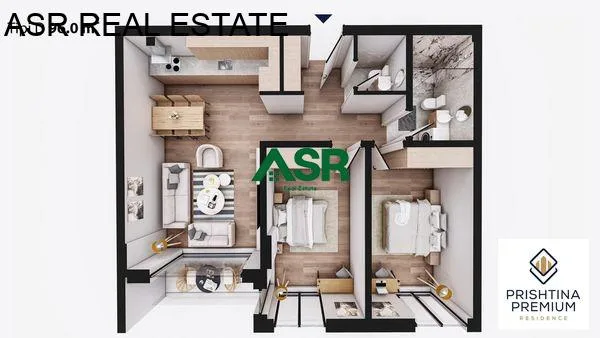 Ofrohet per shitje banesa në Prishtina Premium Residence ne lagjen Prishtina e Re.