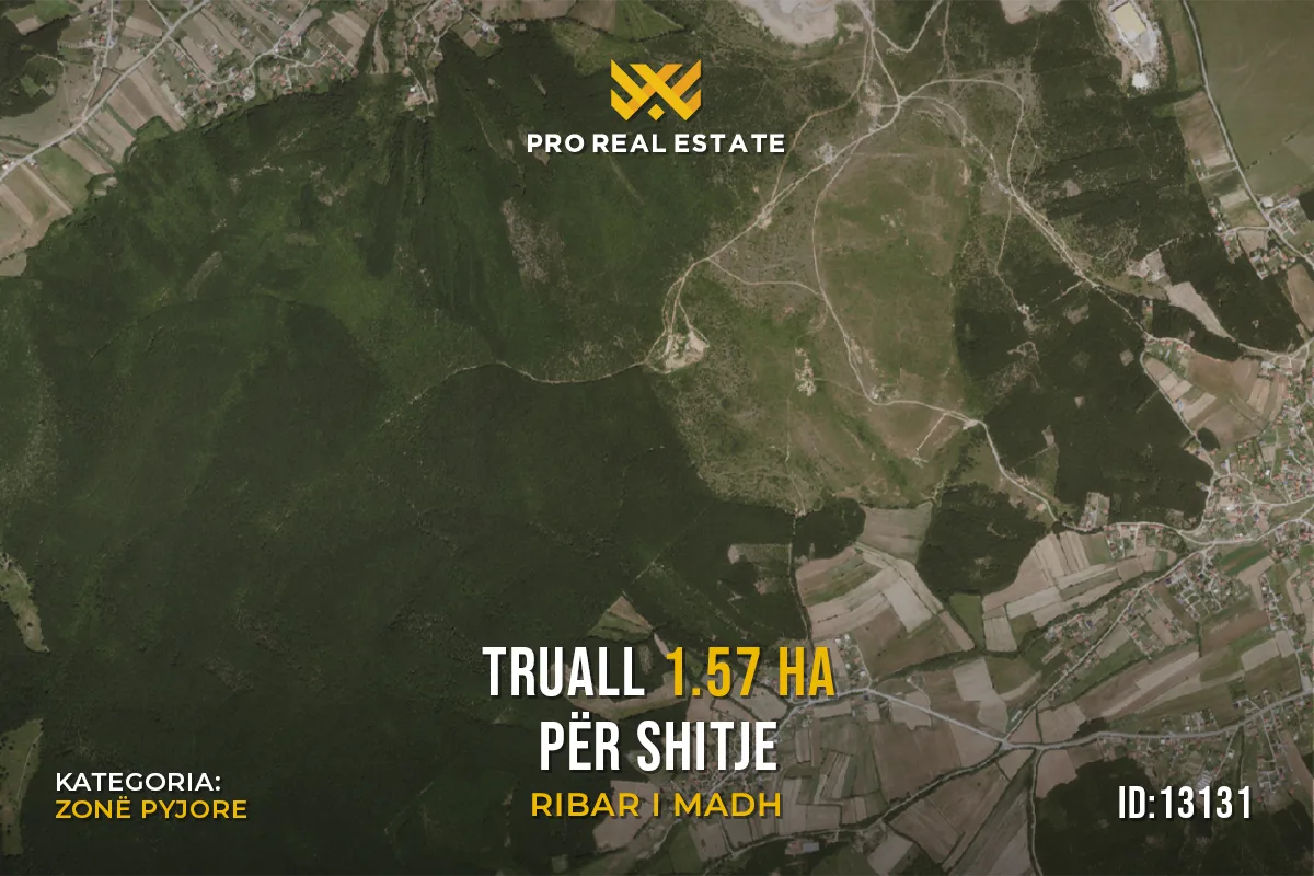 Truall 1.57 Ha për #SHITJE në Ribar i Madh