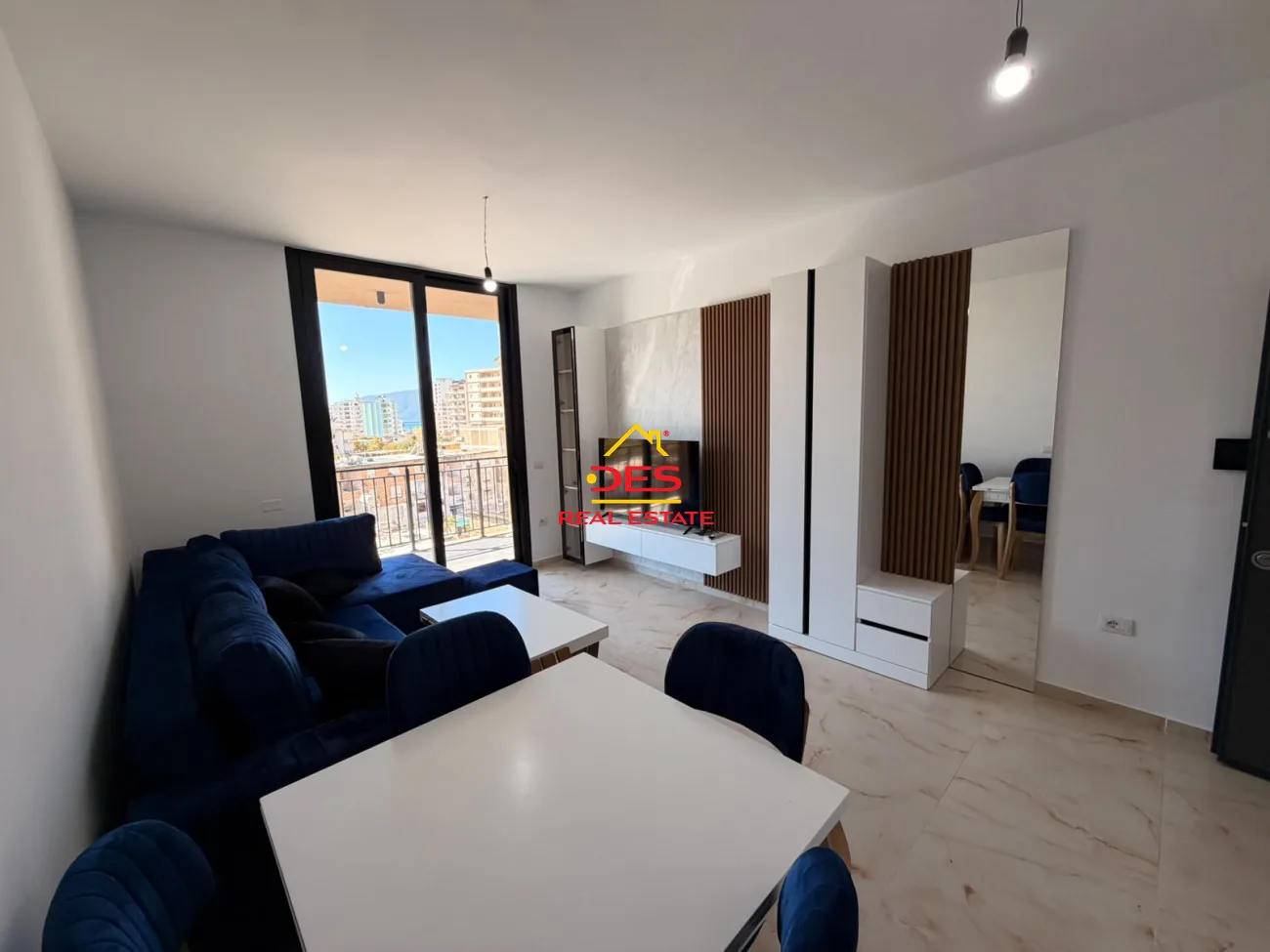 Jepet me qira apartament 1+1+ garazh pranë bolv oil, vlorë