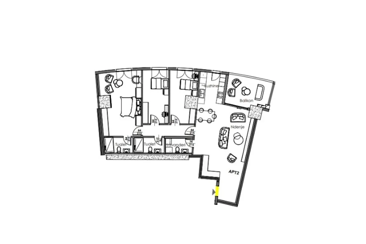 Banesë 167.8m² për #SHITJE në Lakrishtë.