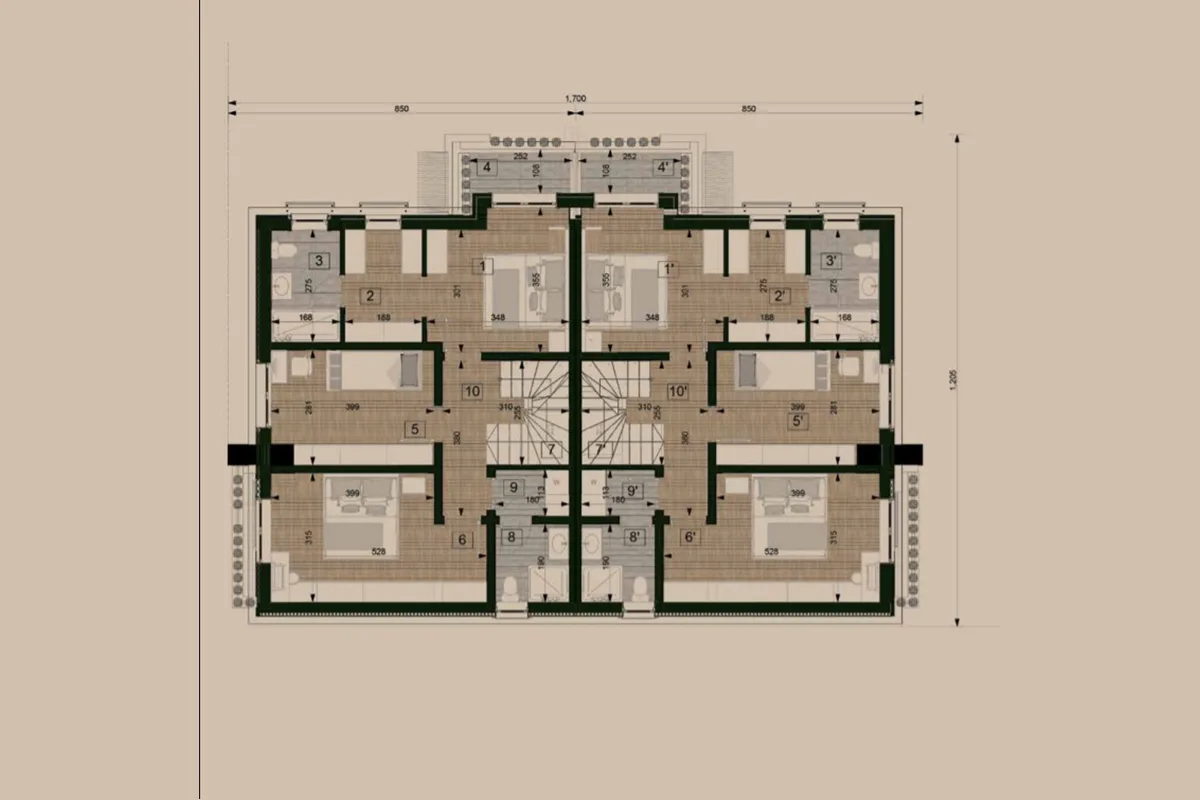 Shtëpi 200m² për #SHITJE në Lagjen Royal Green Residence