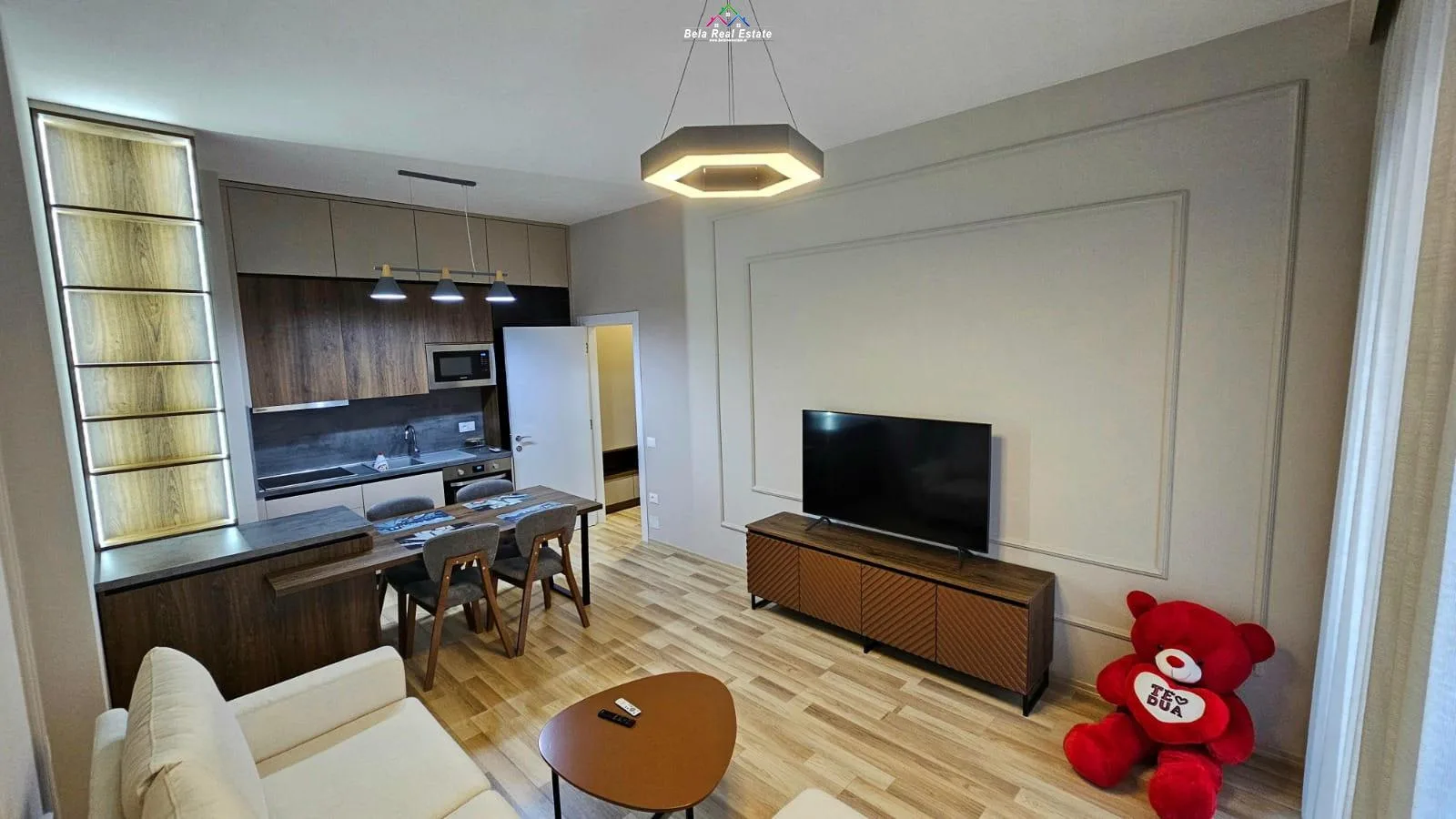 Apartament me qera 1+1 Tek Kompleksi Square 21 (ID B210523) TIRANE