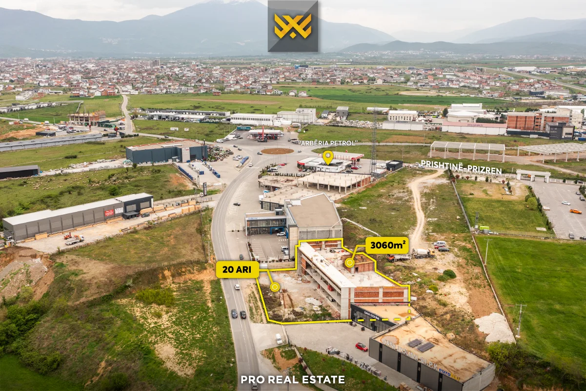 Objekt 3060m² me #QIRA në Prizren