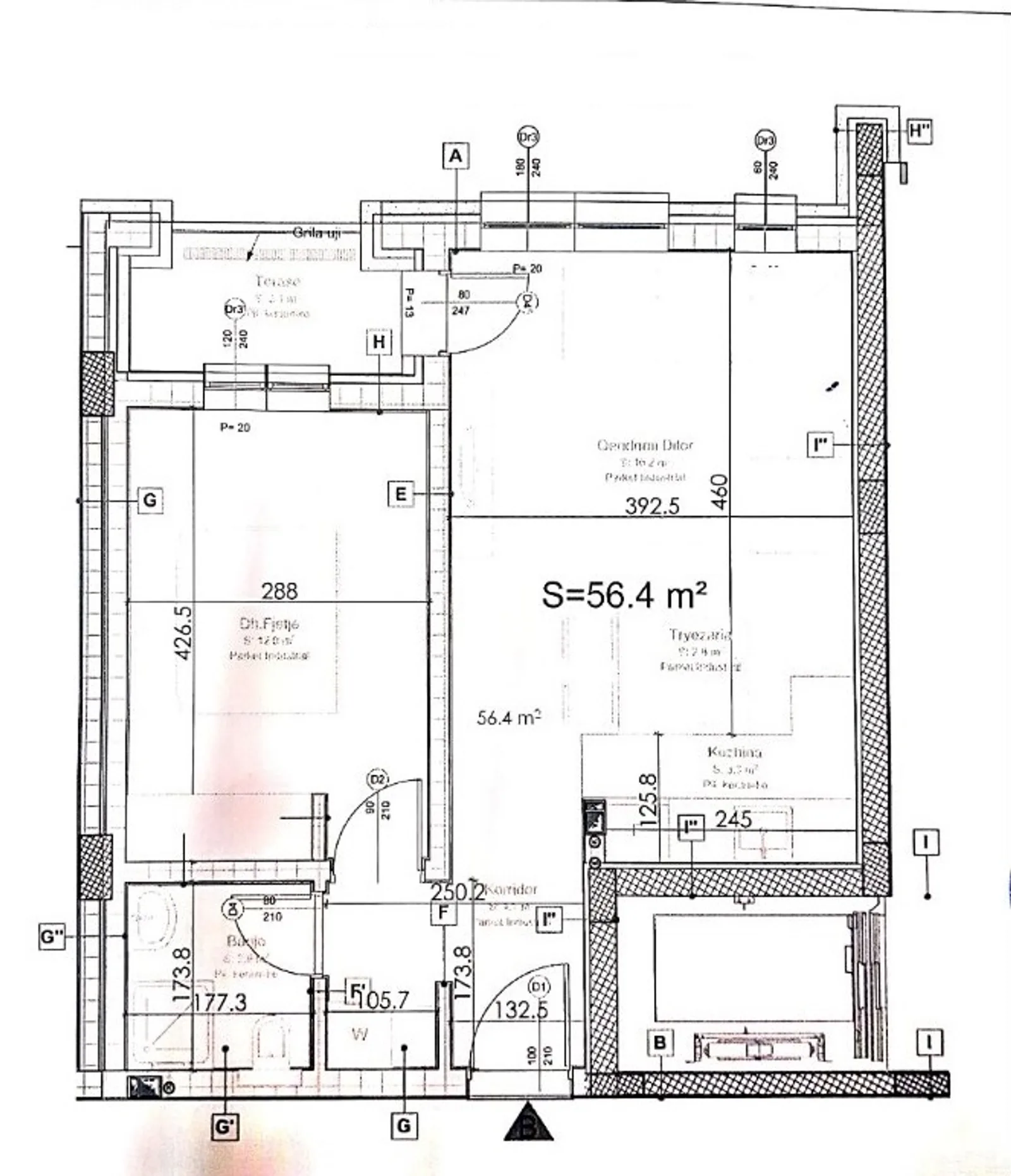Banesë 56m² në #SHITJE te Prishtina e Re.