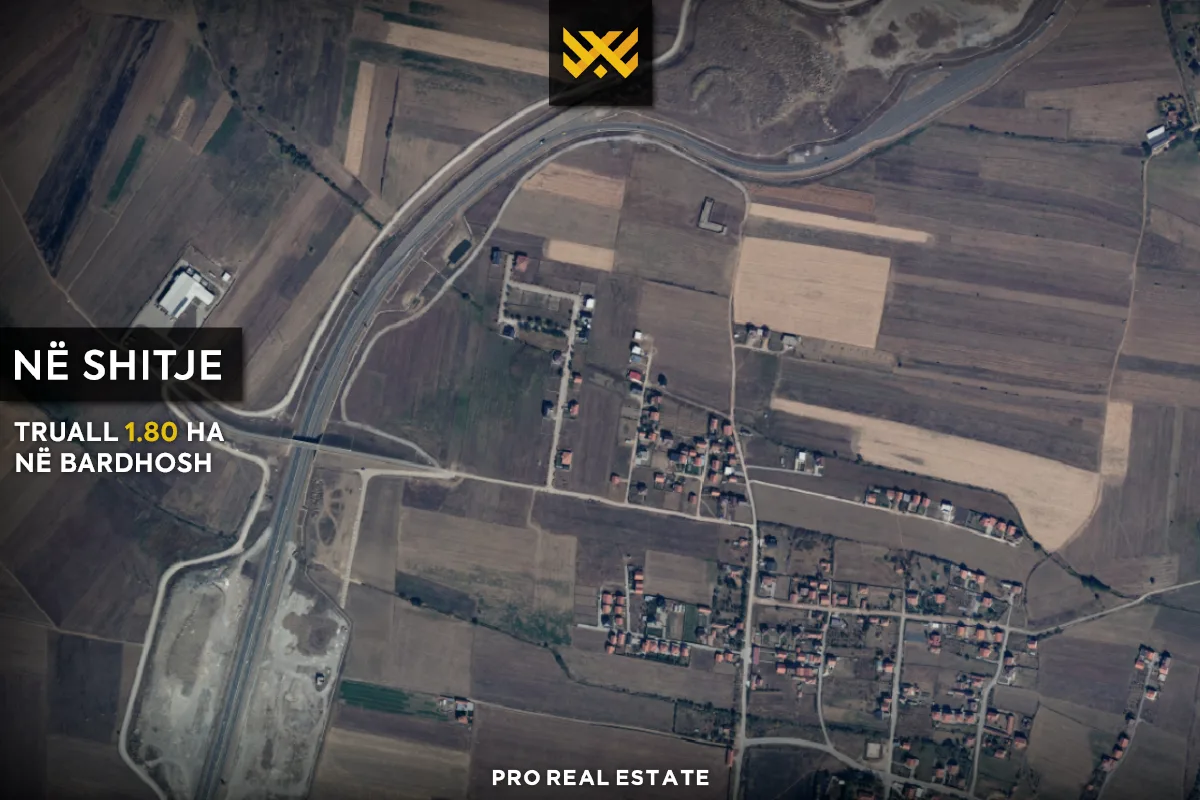 Truall 1.80 Ha për #SHITJE në Bardhosh.