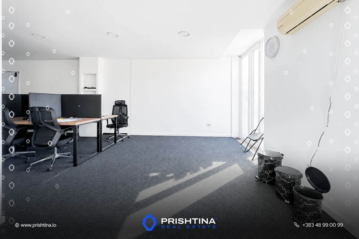 Zyrë me qira 64m² në Ulpianë