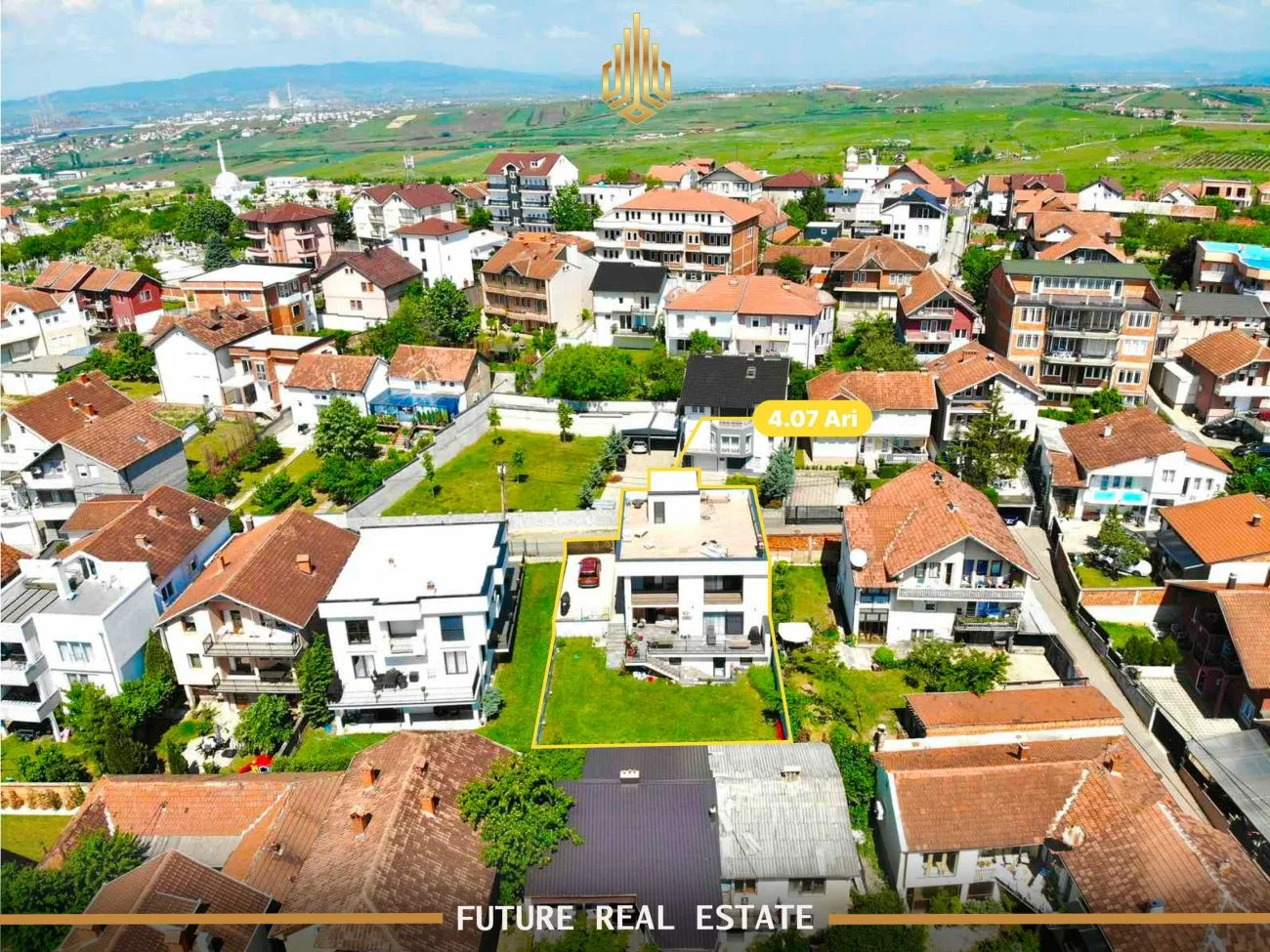 Shtëpia në SHITJE – 4 dhoma gjumi – në Lagjen Arbëria(Dragodan).