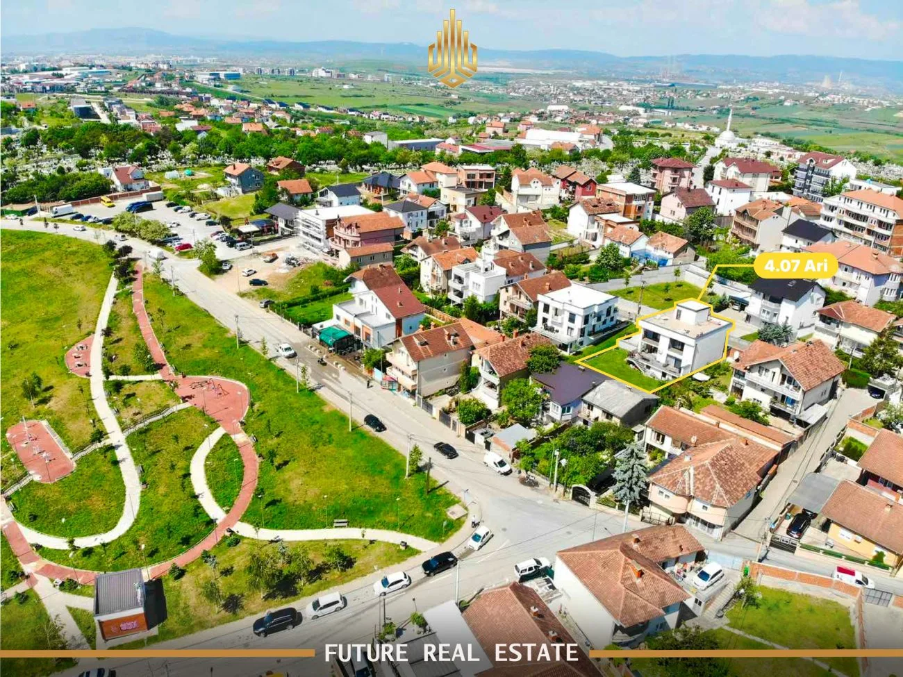 Shtëpia në SHITJE – 4 dhoma gjumi – në Lagjen Arbëria(Dragodan).