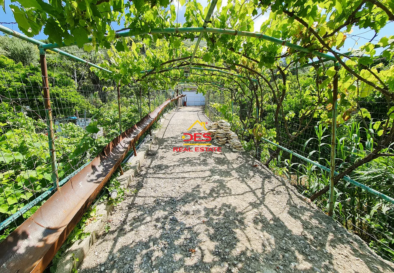 Shitet hotel + shtëpi private + truall në fshatin borsh, himarë