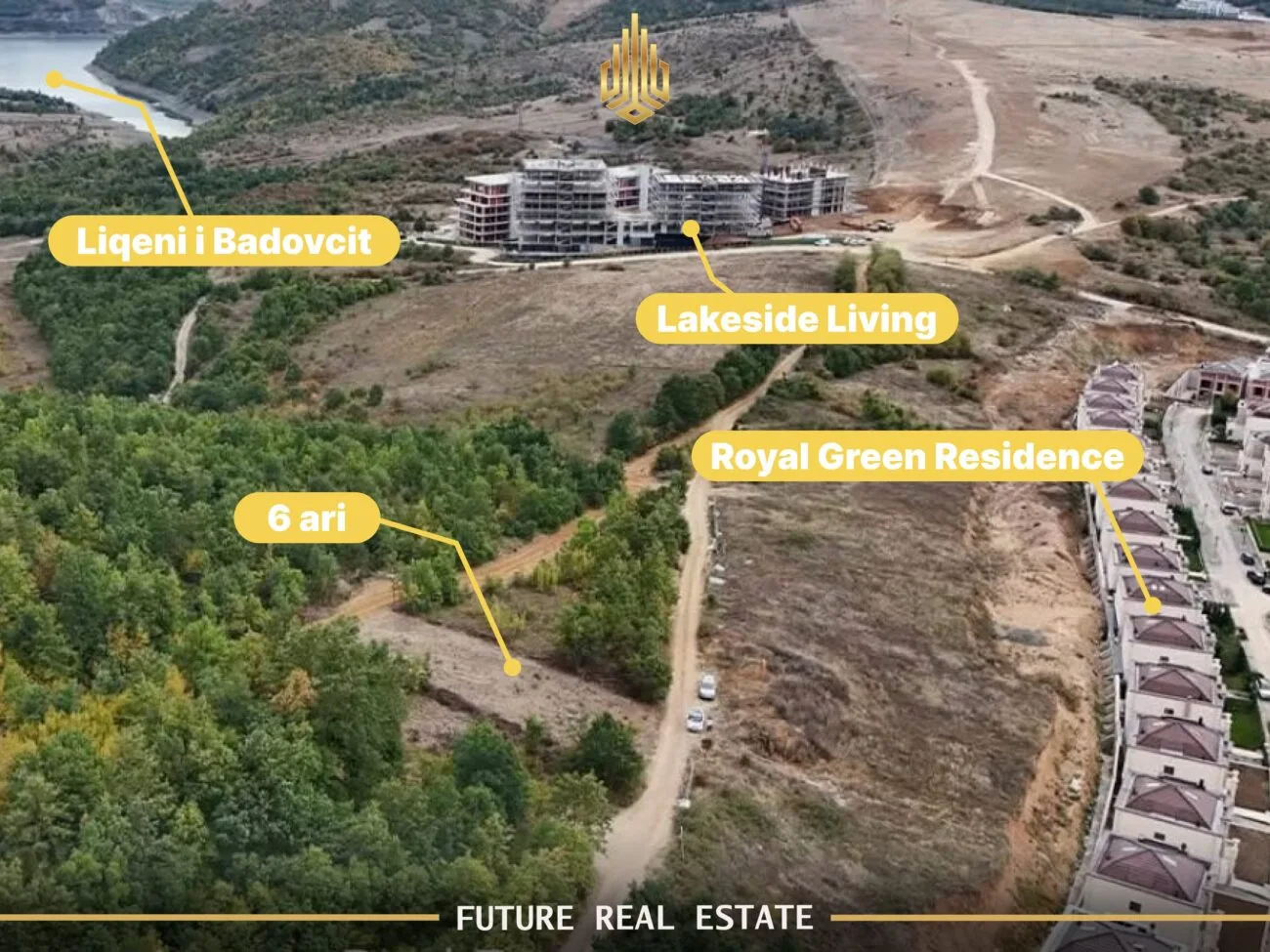 Truall në SHITJE – 6 Ari – Prishtinë – Zllatar, afër Royal Green Residence