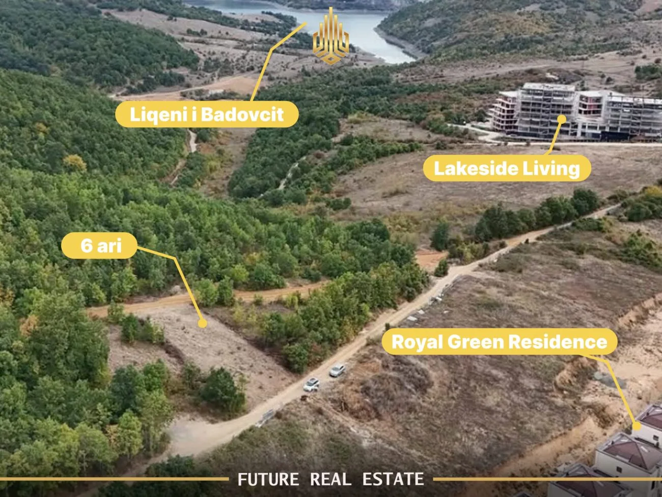 Truall në SHITJE – 6 Ari – Prishtinë – Zllatar, afër Royal Green Residence