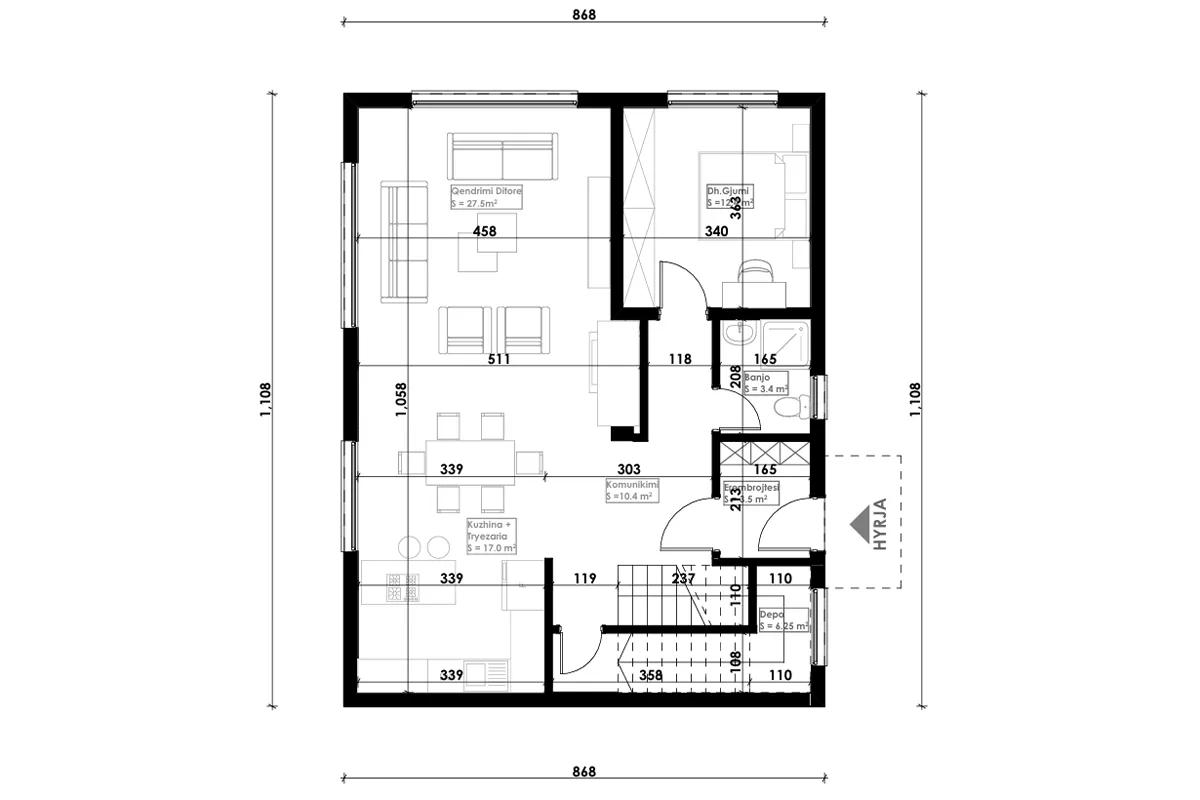 Shtëpi 239.08m² për #SHITJE në Green Hill Residence