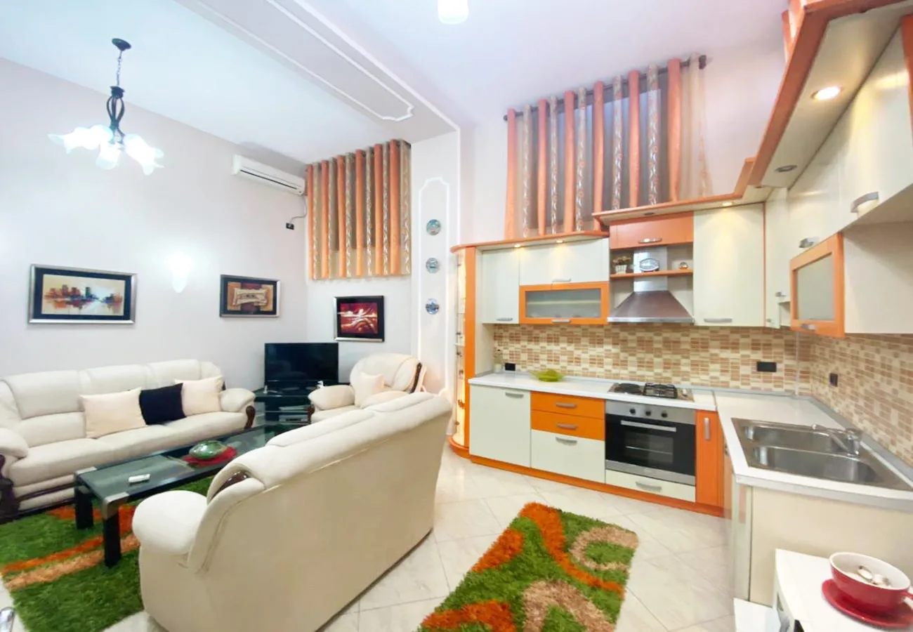 Jepet me qira apartament 2+1 te “rruga e durrësit”, tiranë.